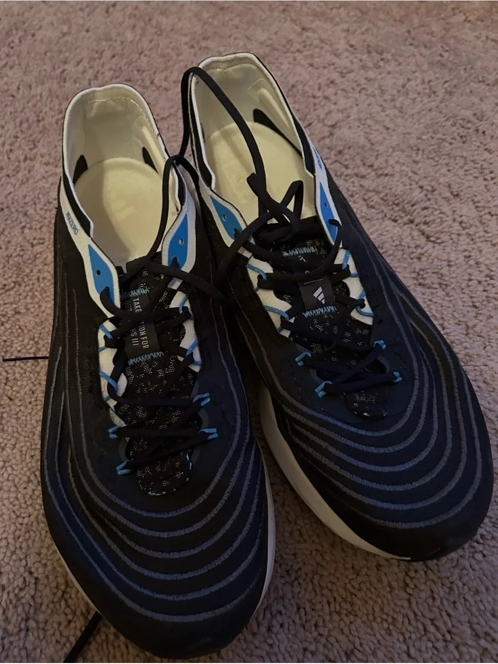Women Black and Blue Running Shoes